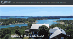 Desktop Screenshot of medinalakerealty.com