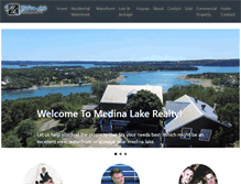 Tablet Screenshot of medinalakerealty.com
